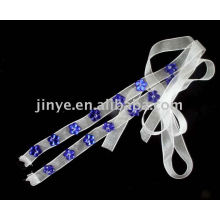 Fashion flower beaded jeweled bra strap